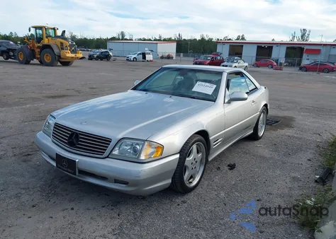 2001 Mercedes-Benz Sl 500 from USA, damaged, VIN WDBFA68F41F200069